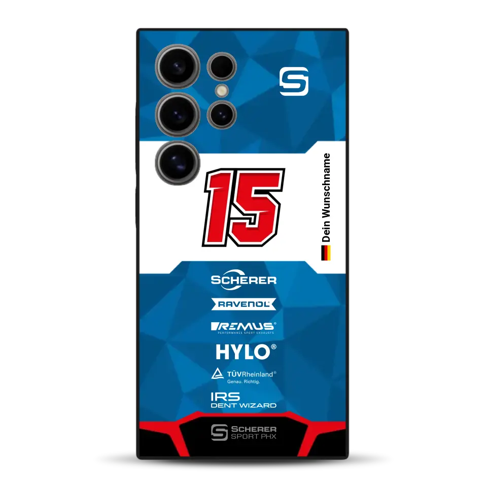 Scherer Sport PHX #15 24h Nürburgring 2024 Livery - Custodia per cellulare personalizzata per Samsung