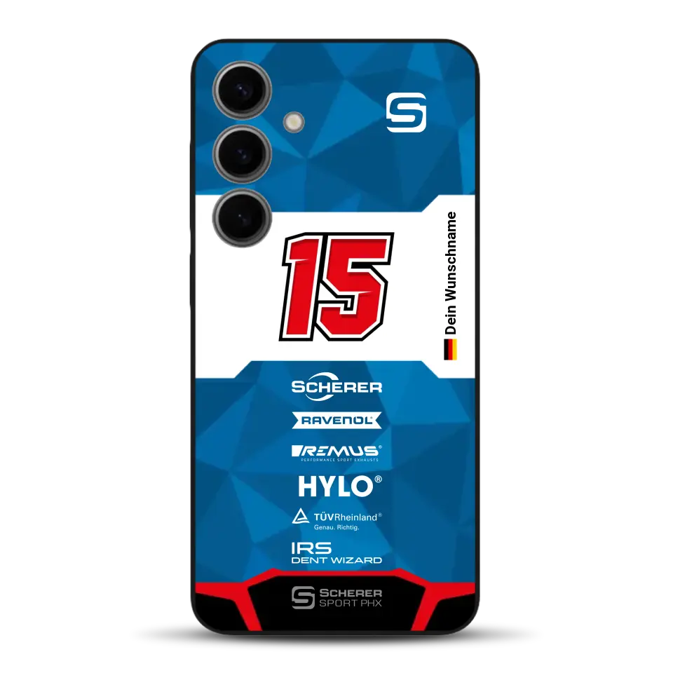 Scherer Sport PHX #15 24h Nürburgring 2024 Livery - Custodia per cellulare personalizzata per Samsung