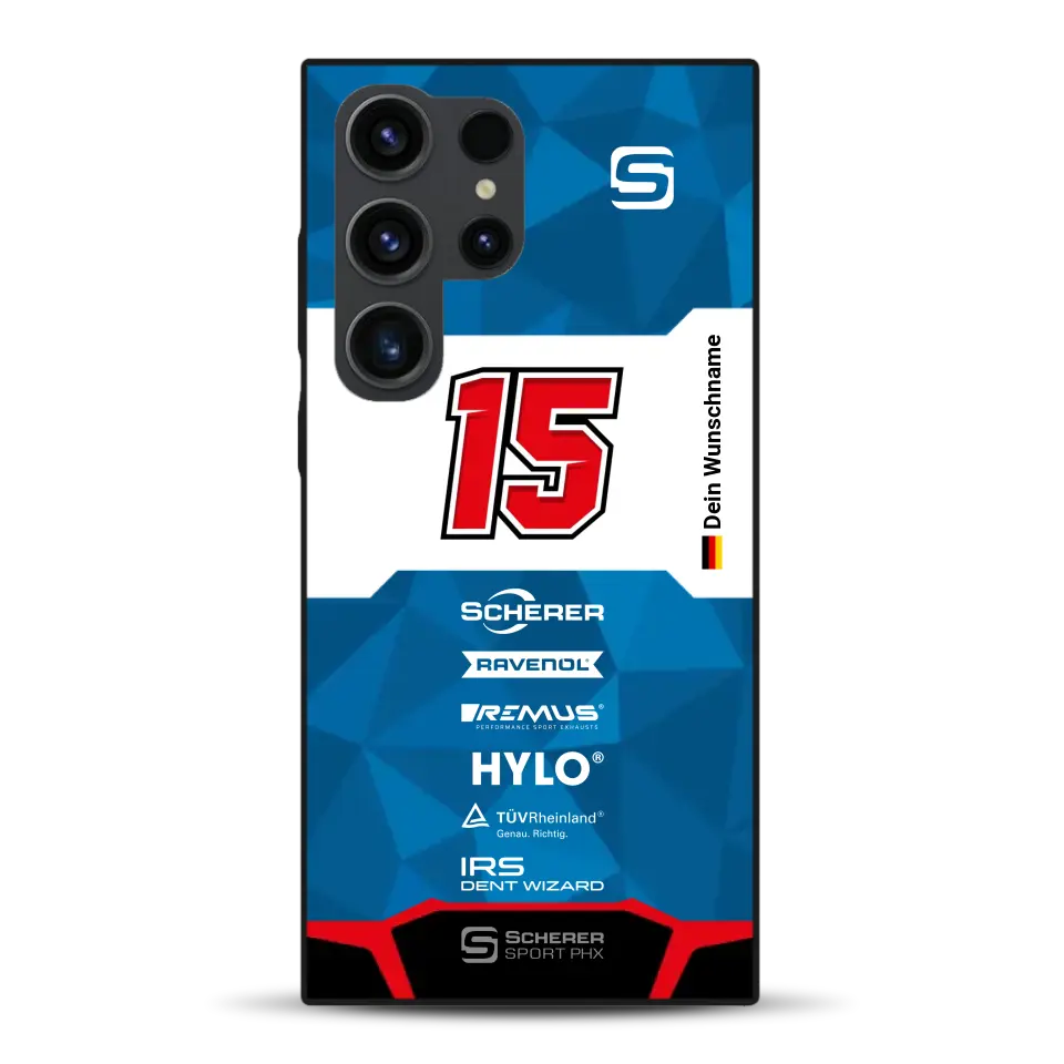 Scherer Sport PHX #15 24h Nürburgring 2024 Livery - Custodia per cellulare personalizzata per Samsung