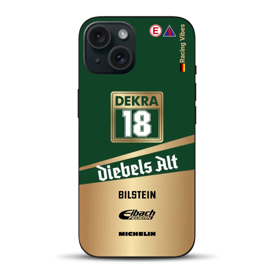 190E Evo II #18 DTM 1992 Livery - Custodia per cellulare personalizzata per iPhone