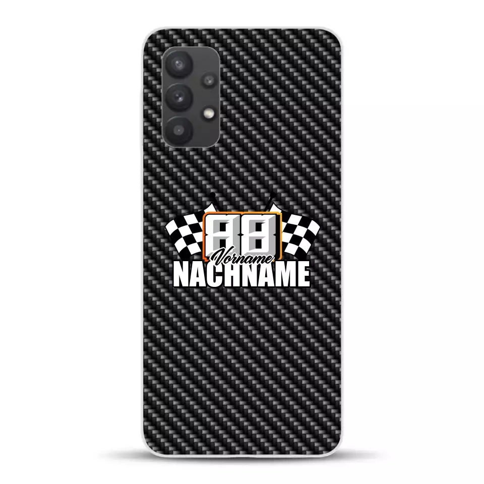 Carbon style #1 - Custom phone case for Samsung