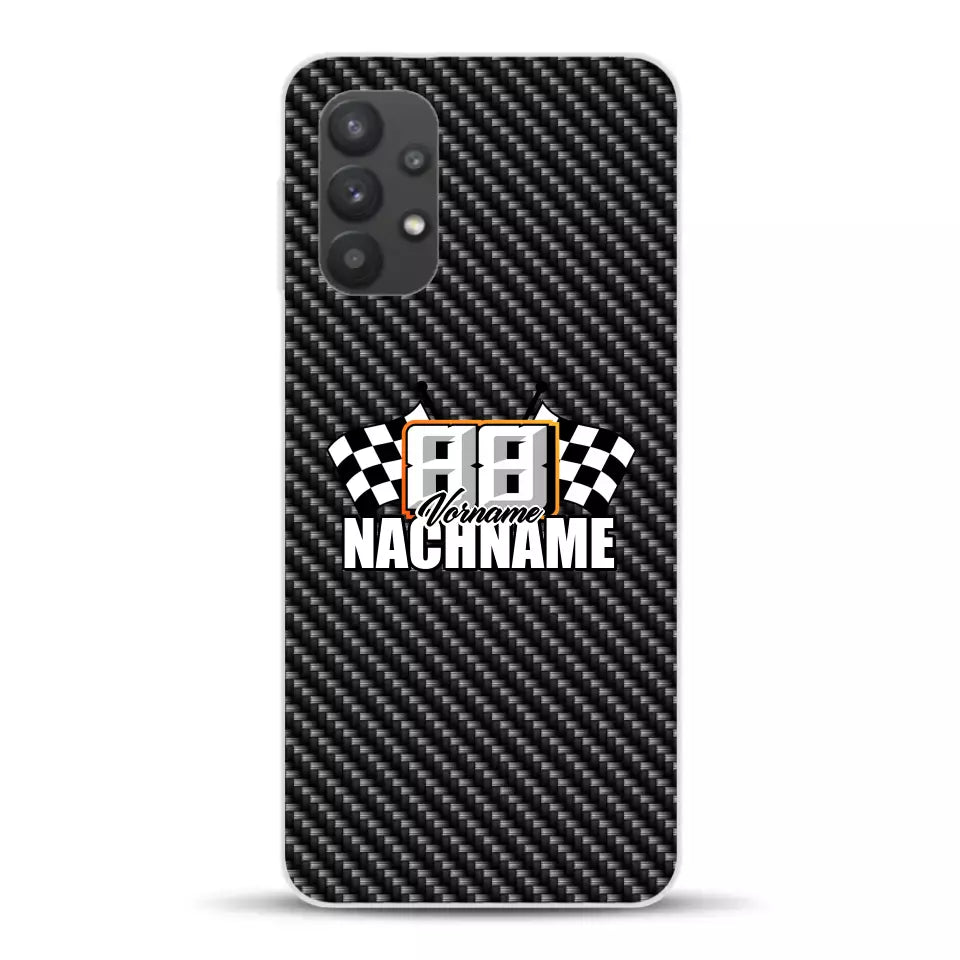 Carbon style #1 - Custom phone case for Samsung