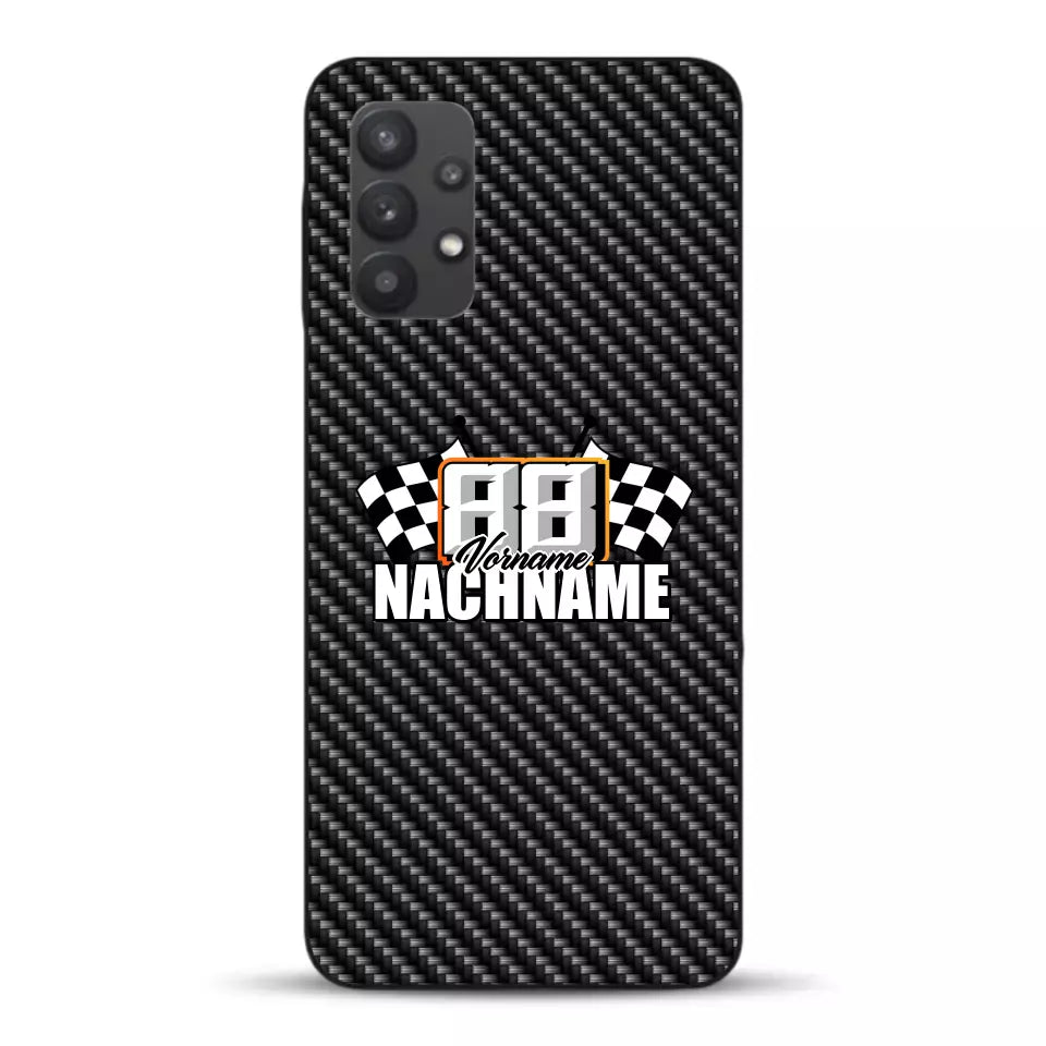 Carbon style #1 - Custom phone case for Samsung
