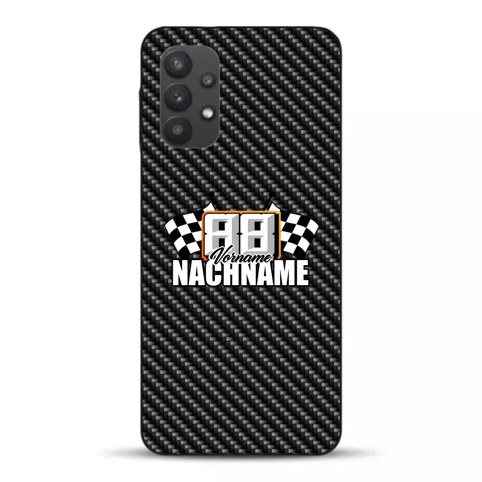 Carbon style #1 - Custom phone case for Samsung