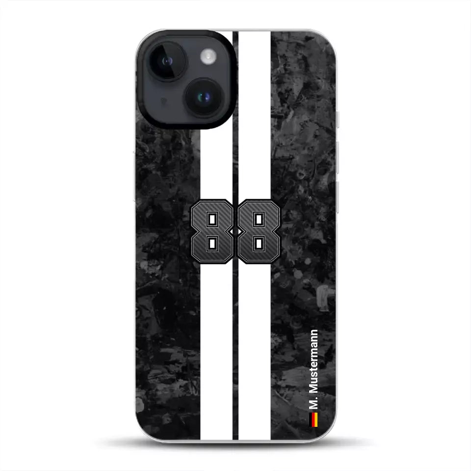 Carbon style #2 - Personnalisé coque pour iPhone
