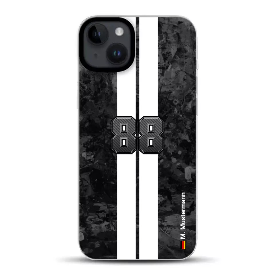 Carbon style #2 - Personnalisé coque pour iPhone