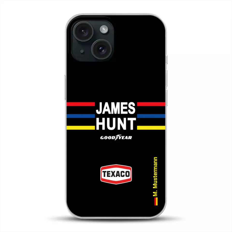 James Hunt Helm Livery - Individuelle Handyhülle für iPhone
