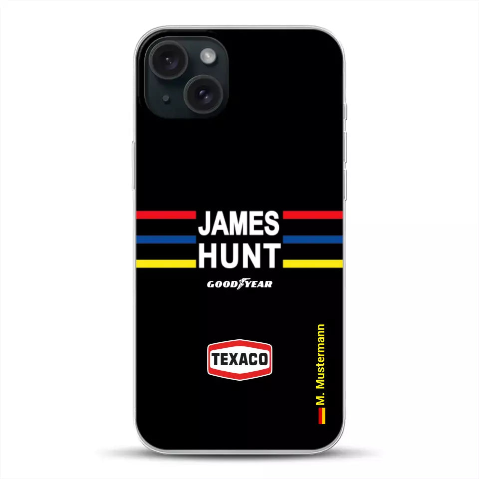James Hunt Helm Livery - Individuelle Handyhülle für iPhone