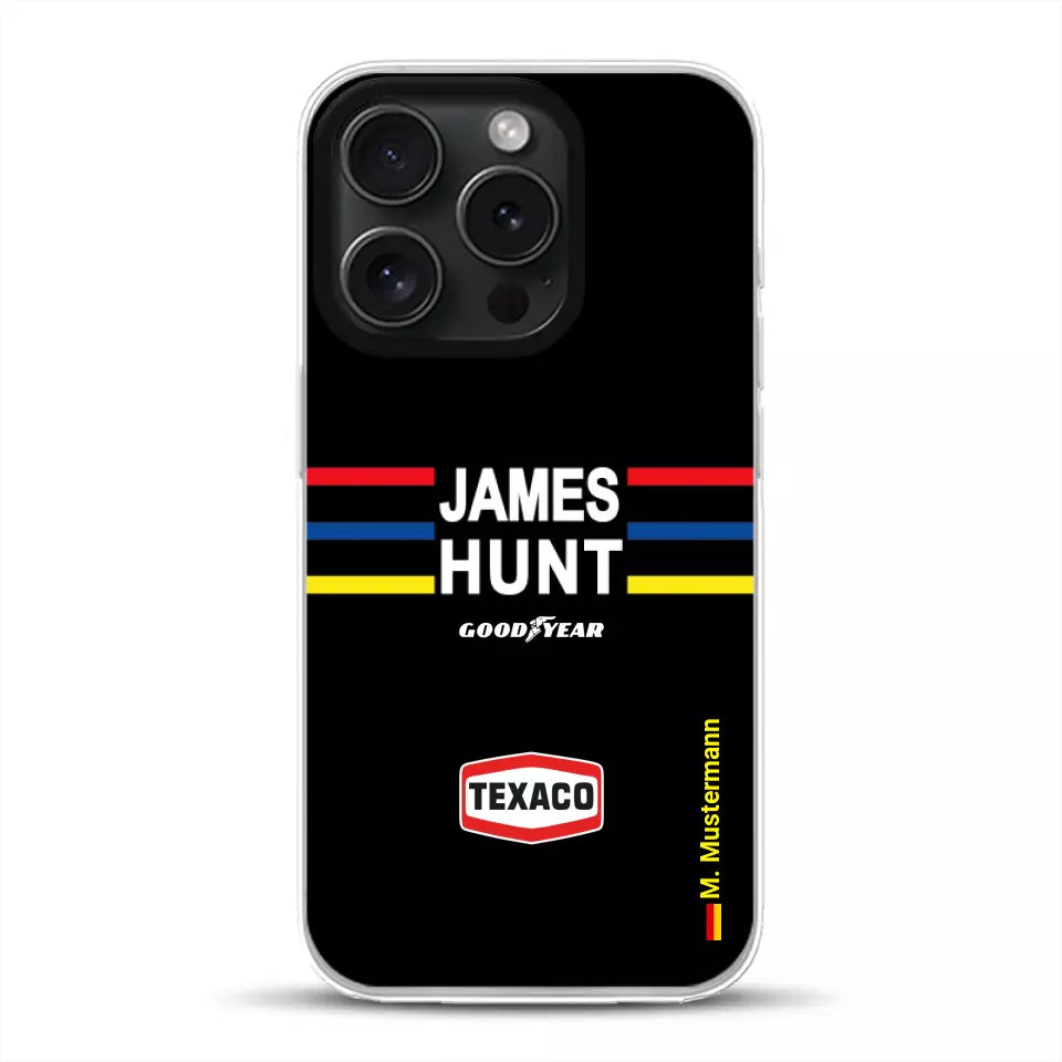 James Hunt Helm Livery - Individuelle Handyhülle für iPhone