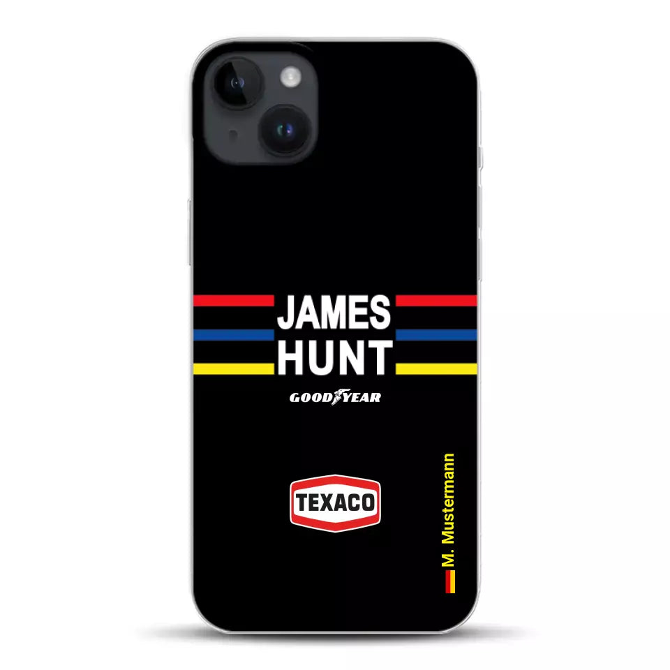 James Hunt Helm Livery - Individuelle Handyhülle für iPhone