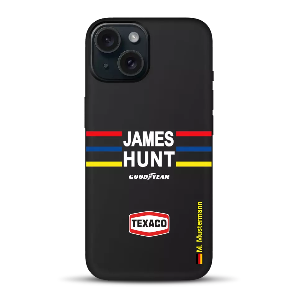 James Hunt Helm Livery - Custom phone case for iPhone