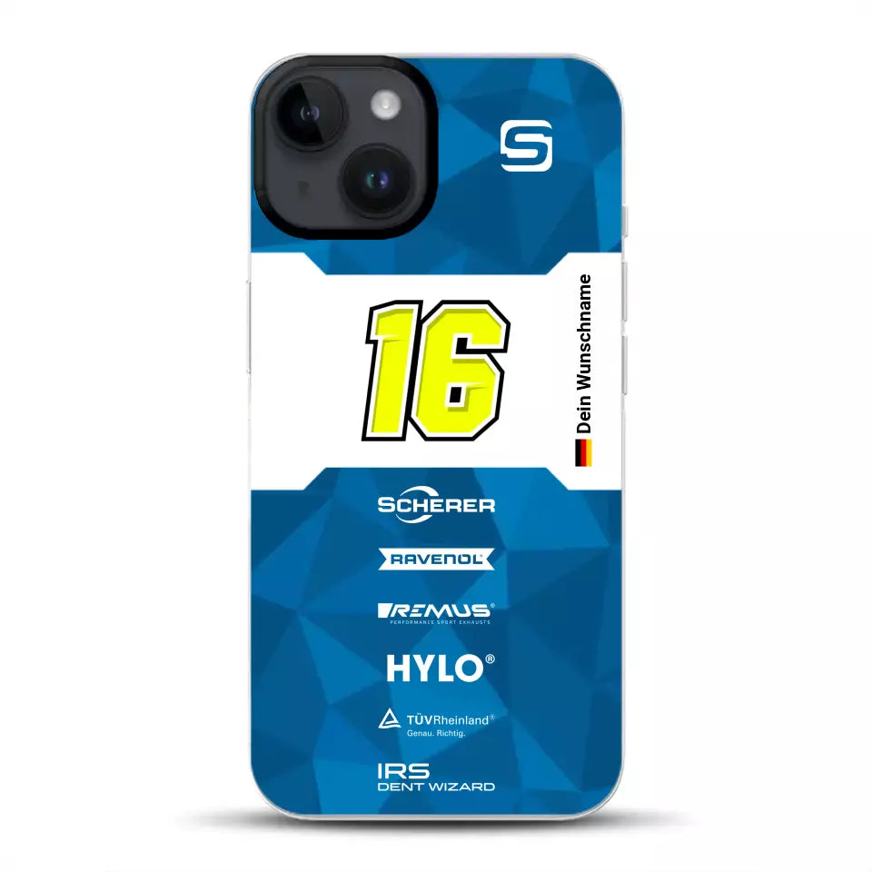 Scherer Sport PHX #16 Sieger 24h Nürburgring 2024 Livery - Custodia per cellulare personalizzata per iPhone