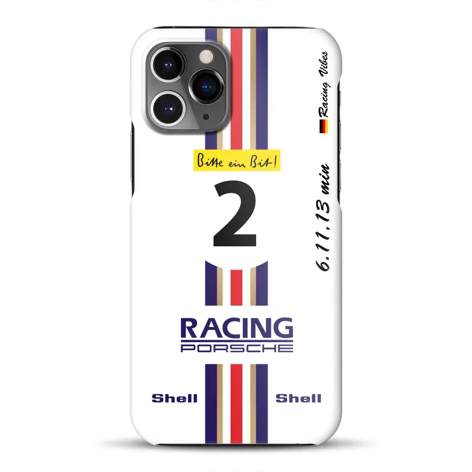956K #2 Bellof Rekordrunde Nordschleife 1983 Livery - Hard case pour iPhone