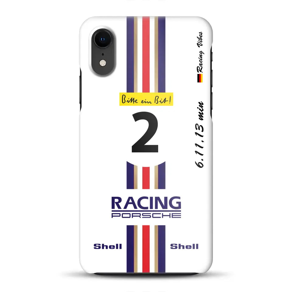 956K #2 Bellof Rekordrunde Nordschleife 1983 Livery - Hard case pour iPhone