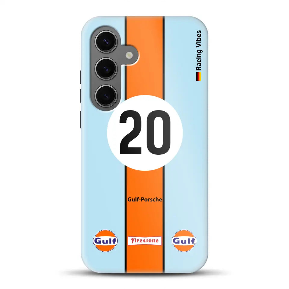 917K #20 Gulf 24h LM 1970 Livery – Personnalisé Premium Case pour Samsung