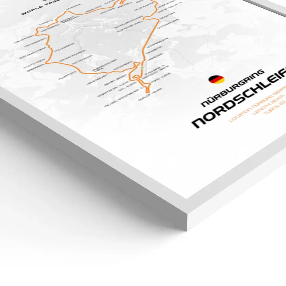 Nürburgring Nordschleife - Individuelles Wandbild