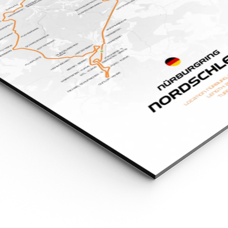 Nürburgring Nordschleife - Individuelles Wandbild