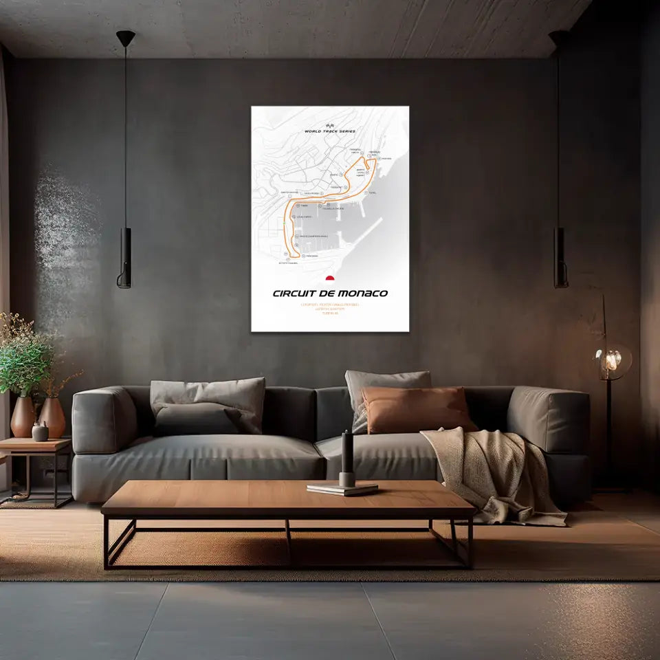 Monte Carlo - Custom wall art