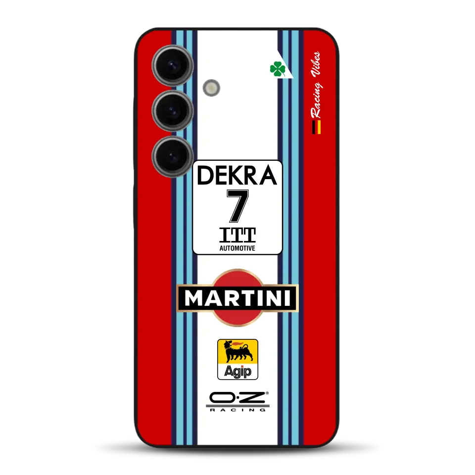 155 V6 TI #7 Nannini Alfa Corse DTM 1995 Livery - Custodia per cellulare personalizzata per Samsung