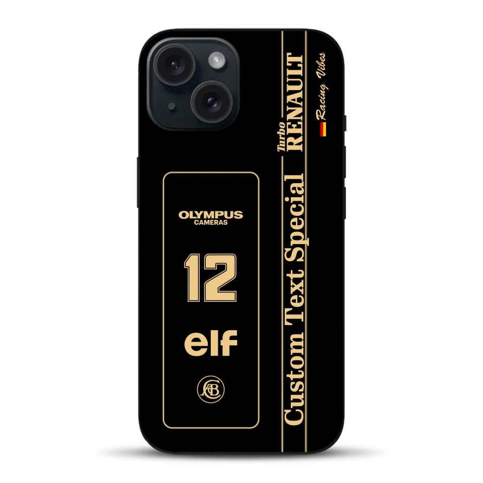 Lotus 97T/98T Senna F1 Livery - Custodia per cellulare personalizzata per iPhone