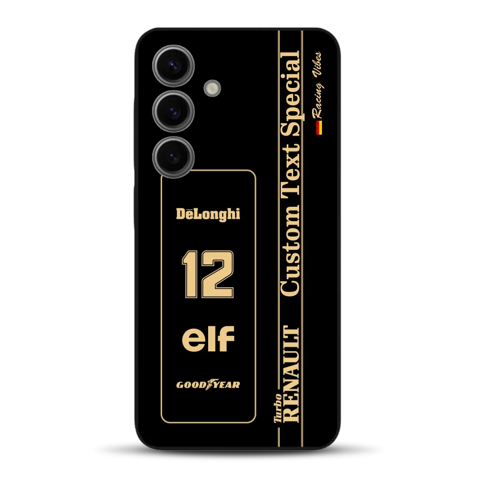 Lotus 97T/98T Senna F1 Livery - Custodia per cellulare personalizzata per Samsung