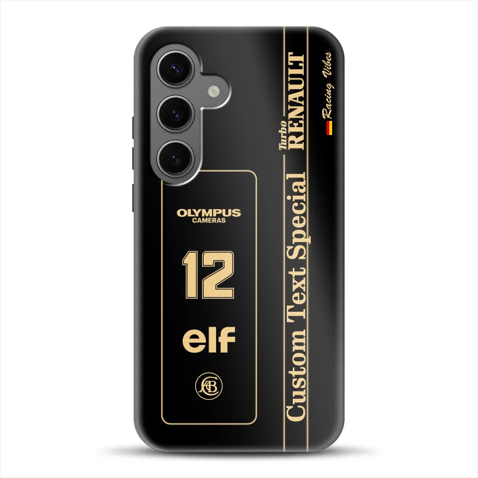 Lotus 97T/98T Senna F1 Livery – Custodia premium personalizzata per Samsung