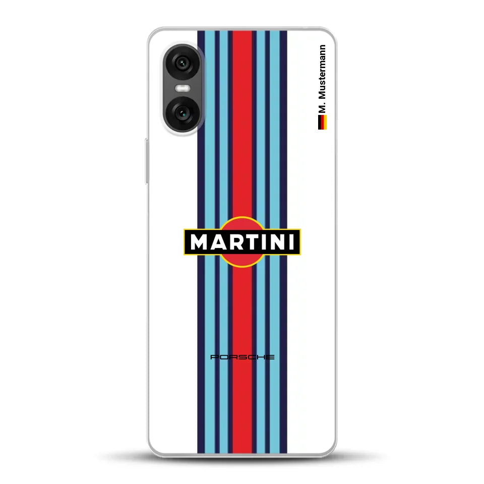 Martini Porsche Livery #1 - Custom phone case