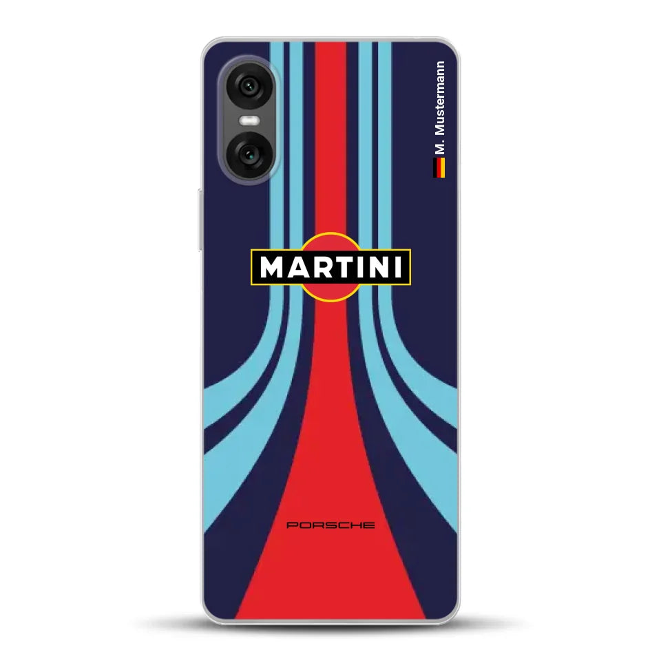 Martini Porsche Livery #2 - Custodia per cellulare personalizzata