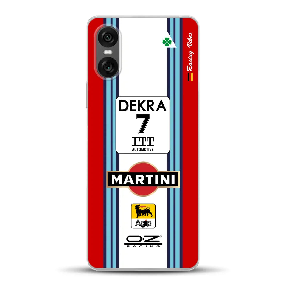 155 V6 TI #7 Nannini Alfa Corse DTM 1995 Livery - Custodia per cellulare personalizzata