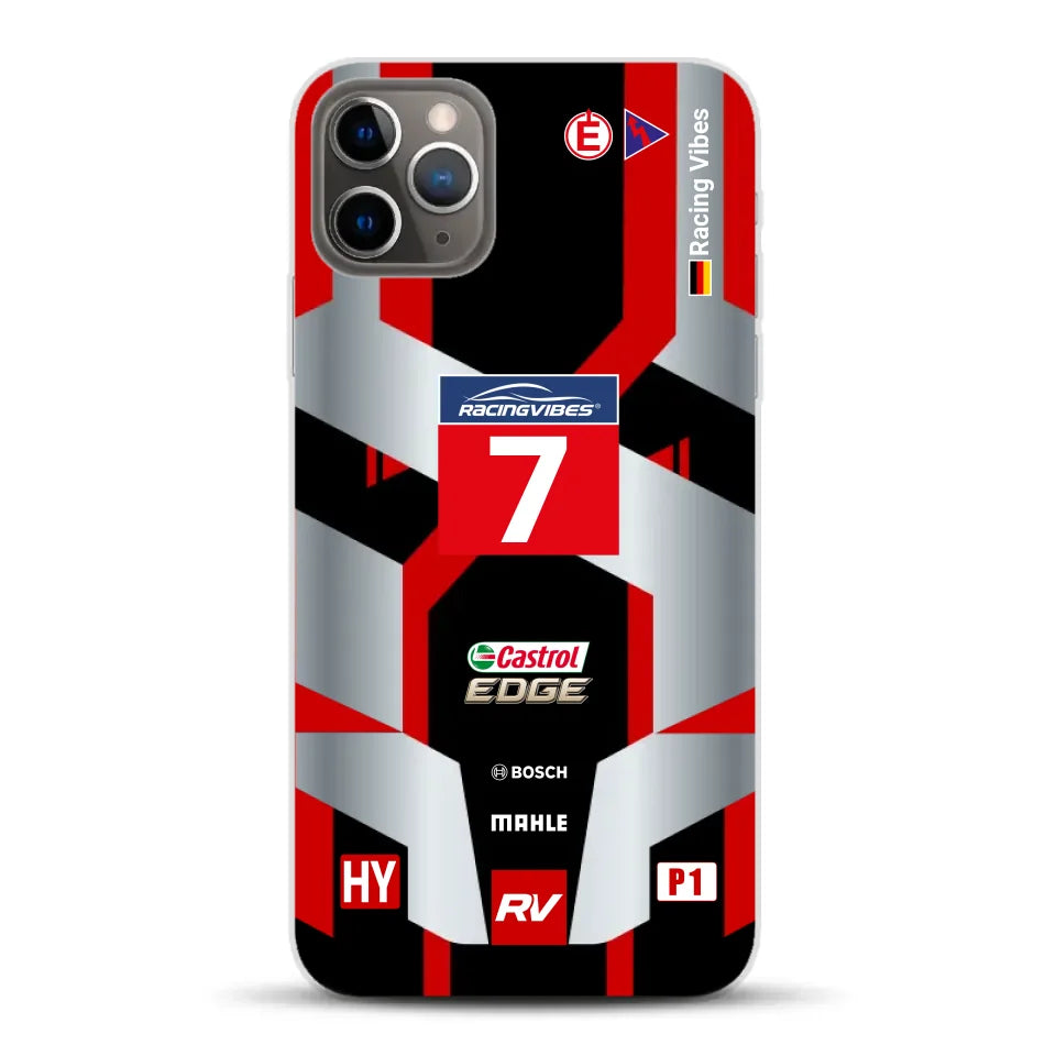 R18 e-tron quattro 2016 Livery - Custodia per cellulare personalizzata per iPhone