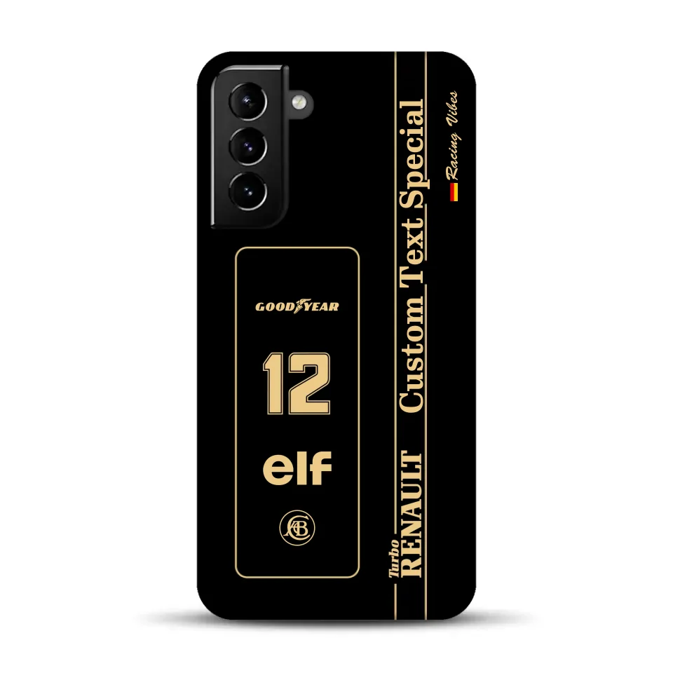 Lotus 97T/98T Senna F1 Livery – Custodia premium personalizzata per Samsung