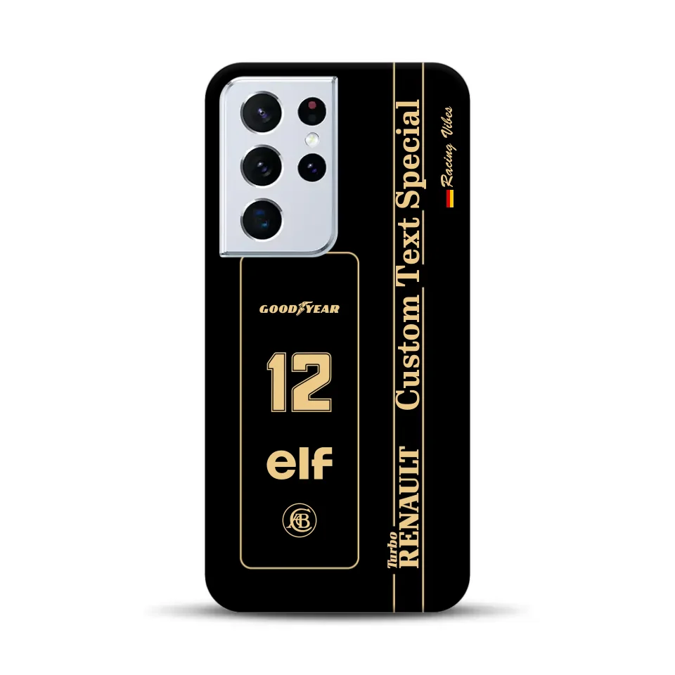 Lotus 97T/98T Senna F1 Livery – Custodia premium personalizzata per Samsung