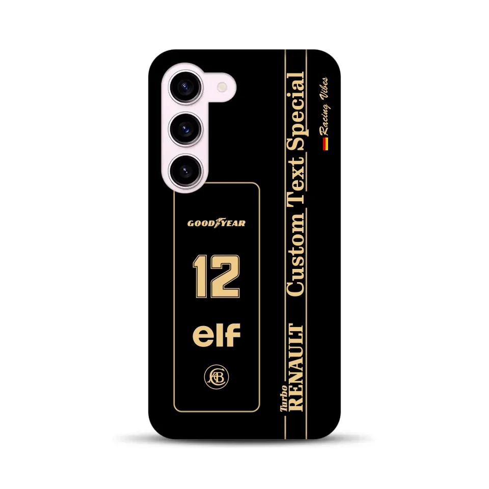 Lotus 97T/98T Senna F1 Livery – Custodia premium personalizzata per Samsung