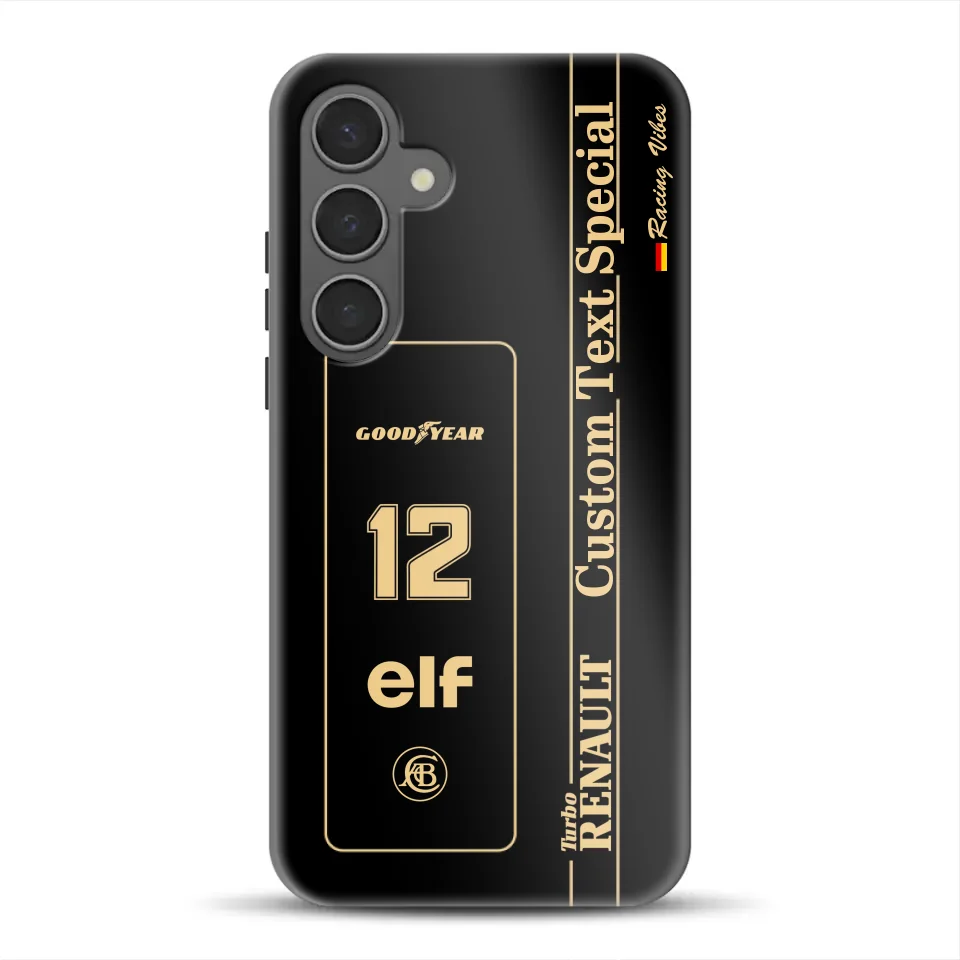 Lotus 97T/98T Senna F1 Livery – Custodia premium personalizzata per Samsung