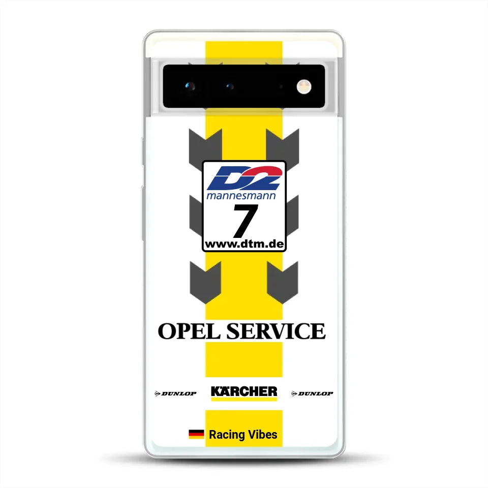 Astra V8 Coupé DTM #7 Team Phoenix 2000 Livery - Custodia per cellulare personalizzata per Google