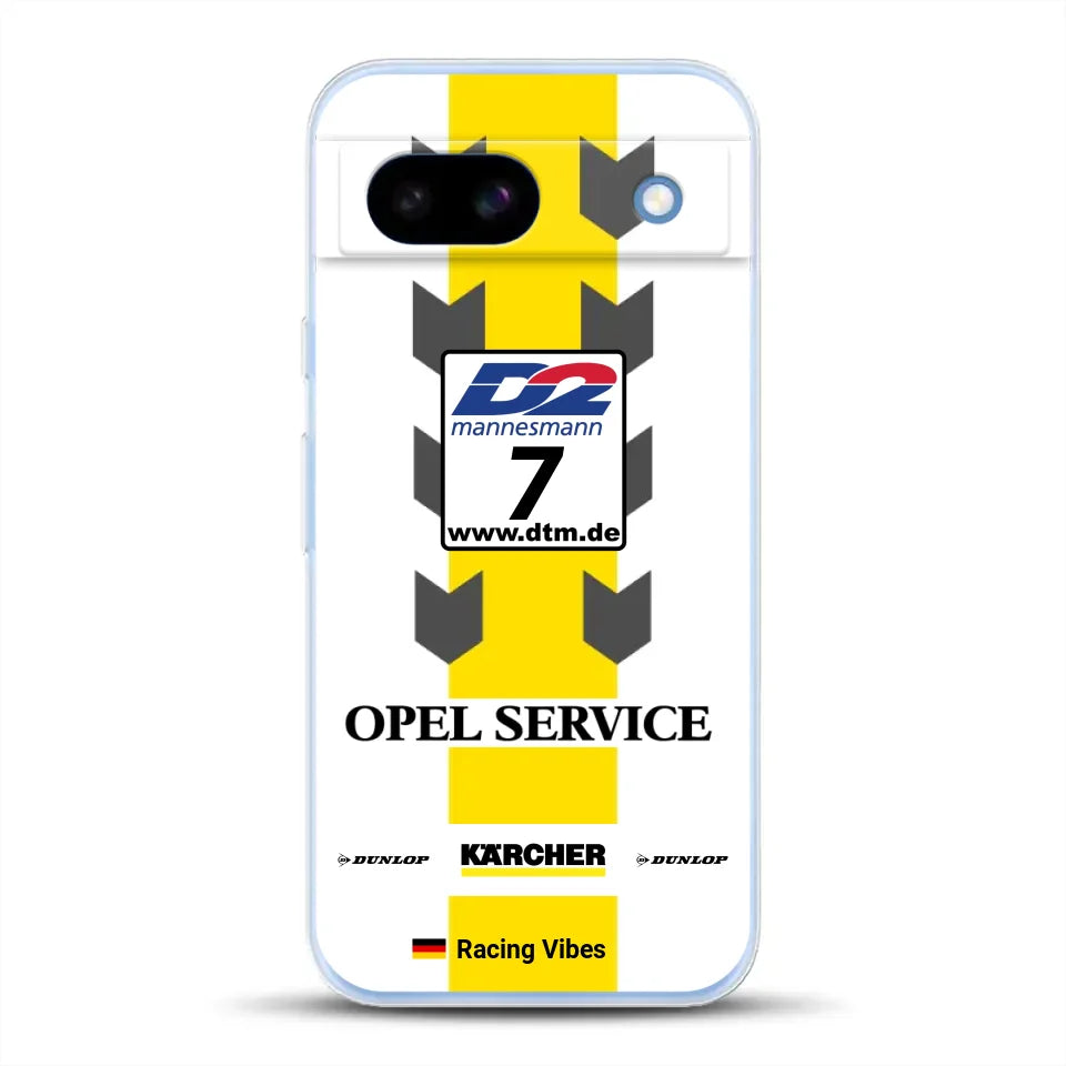 Astra V8 Coupé DTM #7 Team Phoenix 2000 Livery - Custodia per cellulare personalizzata per Google