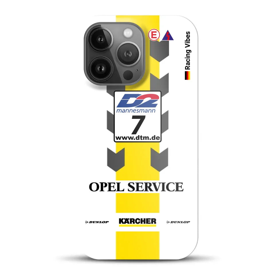 Astra V8 Coupé DTM #7 Team Phoenix 2000 Livery - Custodia rigida per iPhone