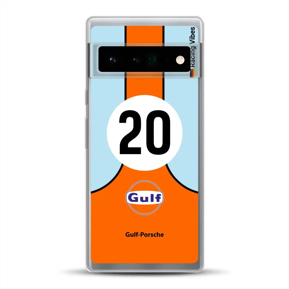 917K #20 Gulf 24h LM 1970 Livery - Custodia per cellulare personalizzata per Google
