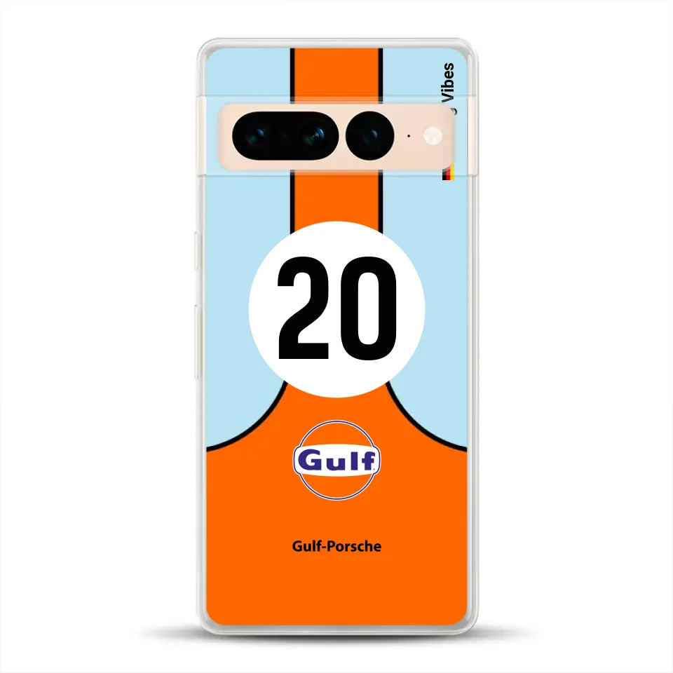 917K #20 Gulf 24h LM 1970 Livery - Custodia per cellulare personalizzata per Google