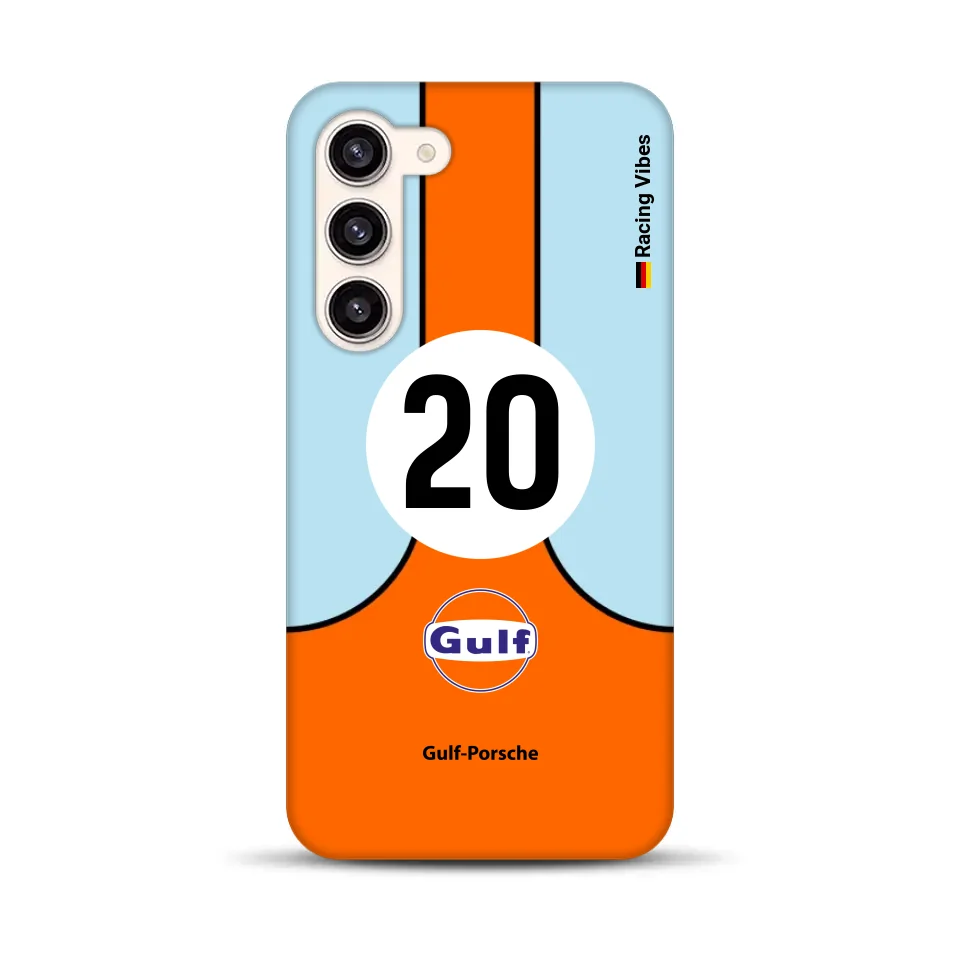 917K #20 Gulf 24h LM 1970 Livery – Custodia premium personalizzata per Samsung