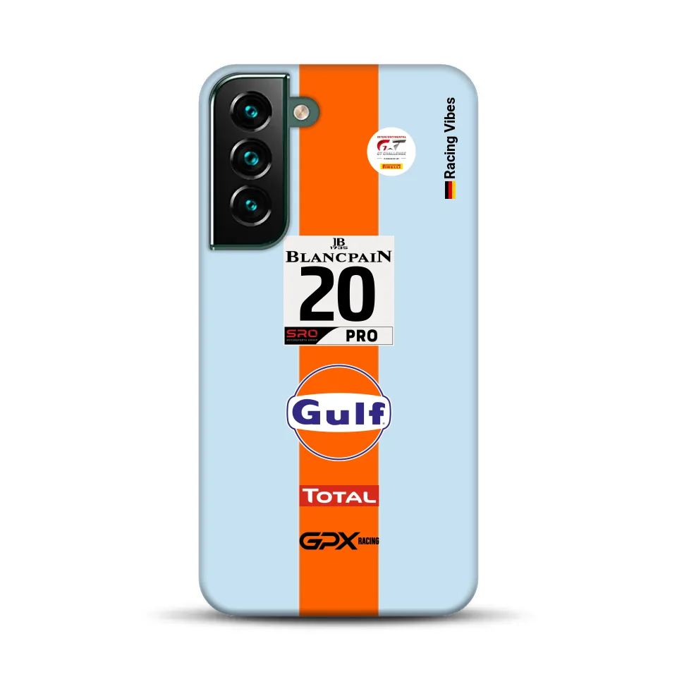 Gulf Porsche GT Livery – Personnalisé Premium Case pour Samsung