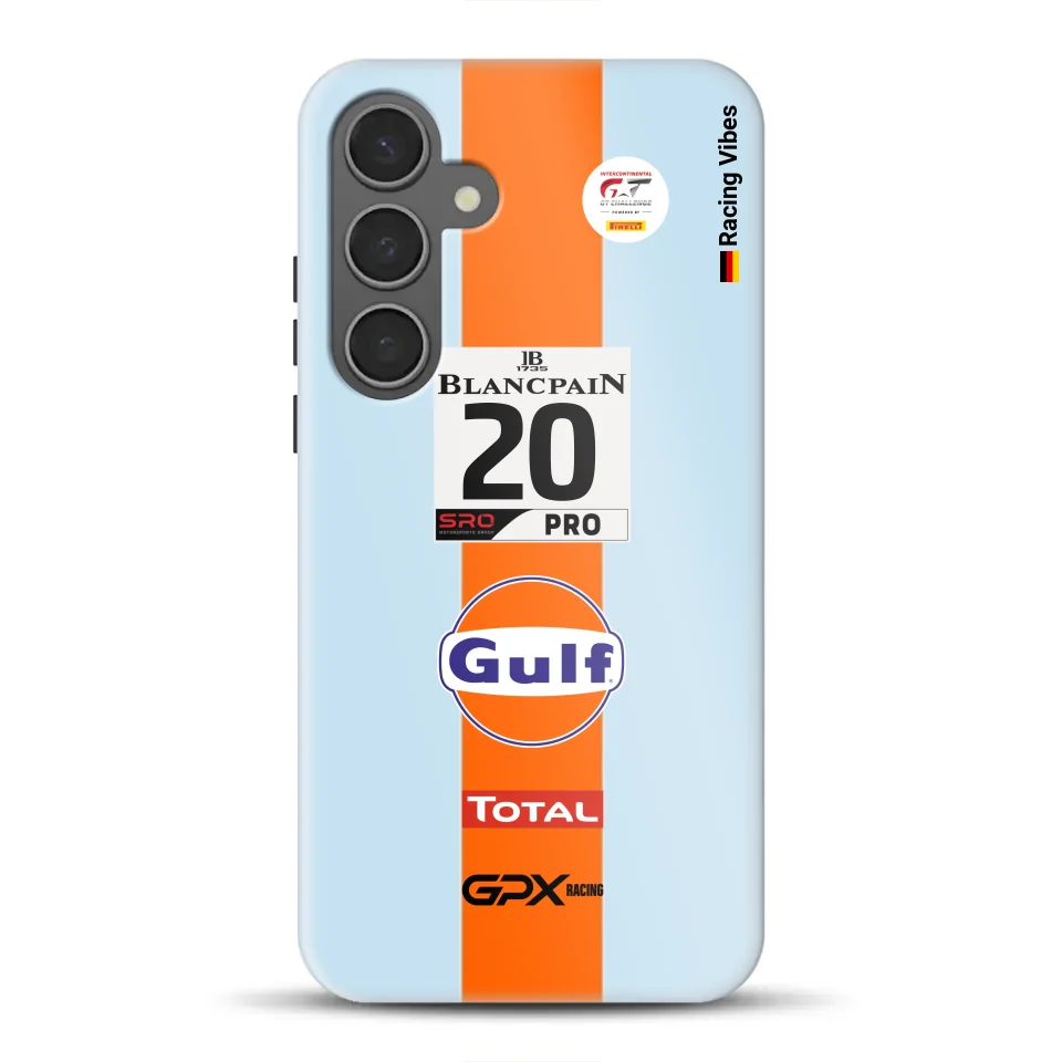 Gulf Porsche GT Livery – Personnalisé Premium Case pour Samsung