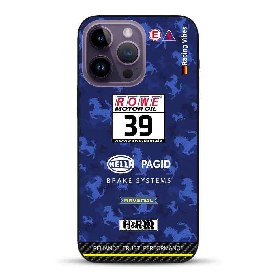 Ferrari 488 / 296 GT3 Racing One Livery - Individuelle Handyhülle für iPhone