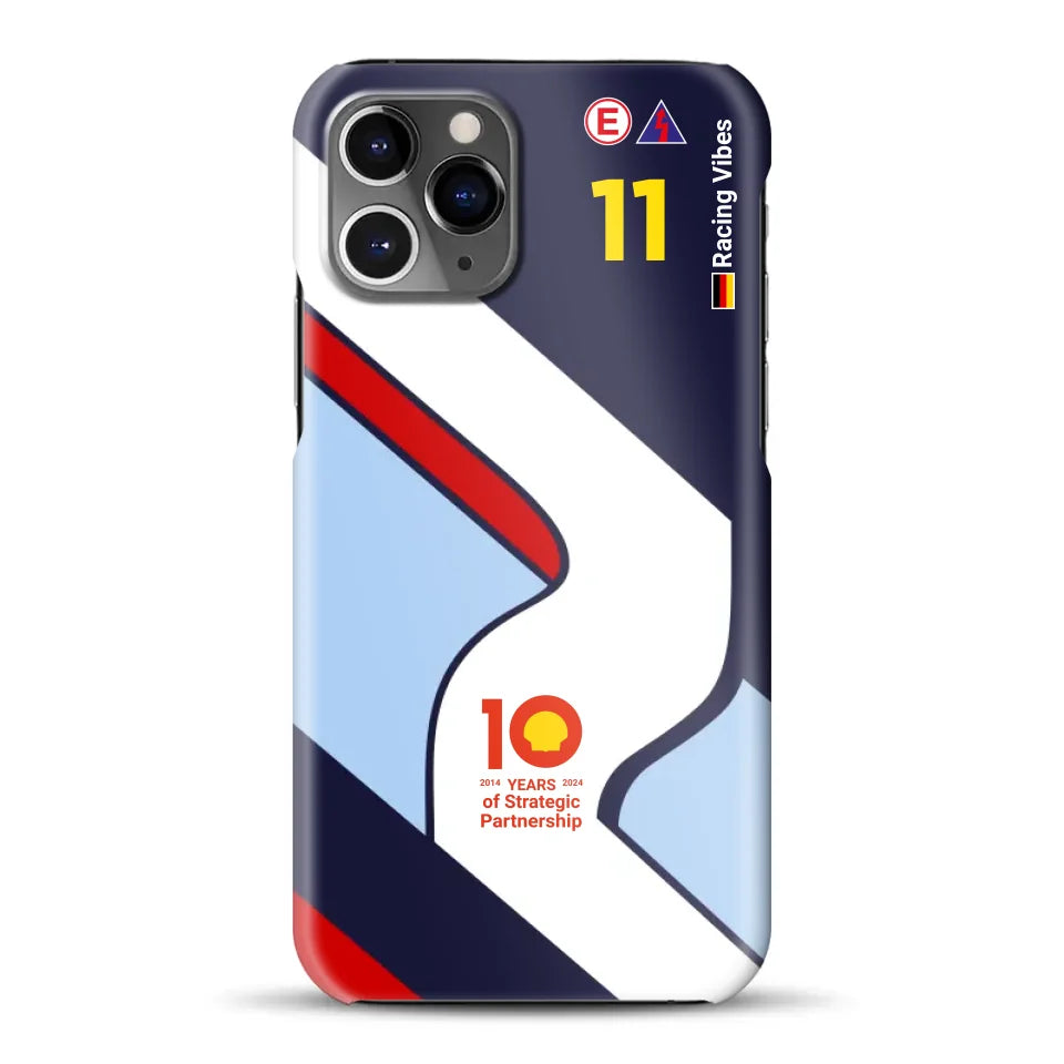 i20 N Rally1 Hybrid WRC 2024 Livery - Hard case for iPhone