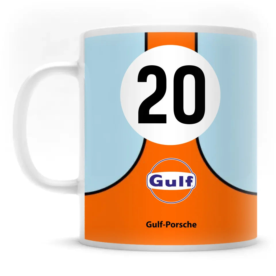 917K #20 Gulf 24h LM 1970 Livery - Tazza personalizzata