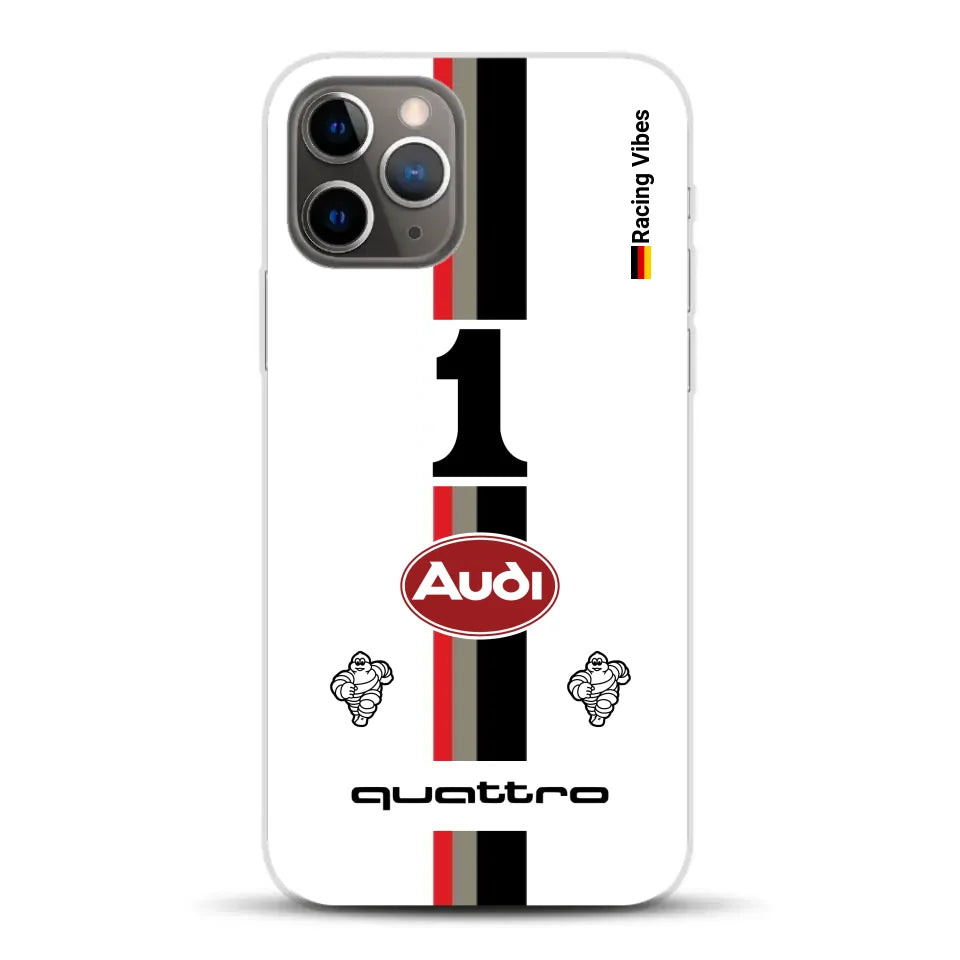 Audi Quattro S1 E2 Pikes Peak Livery - Individuelle Handyhülle für iPhone