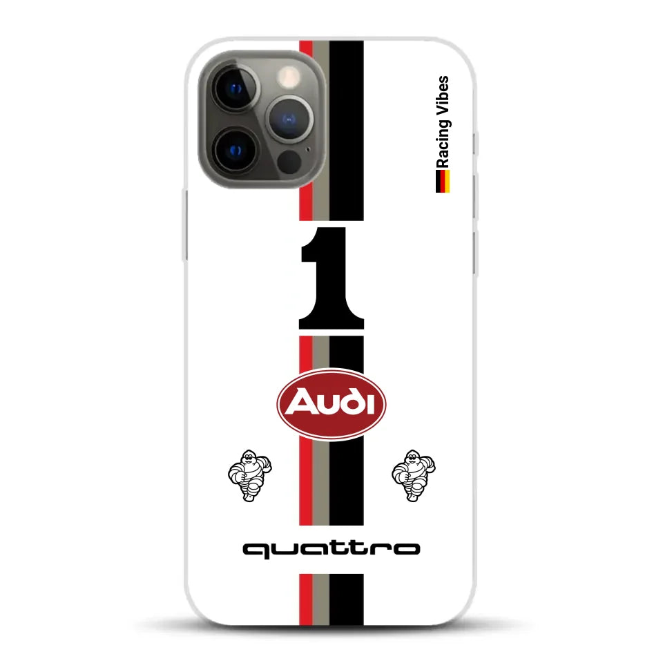 Audi Quattro S1 E2 Pikes Peak Livery - Individuelle Handyhülle für iPhone