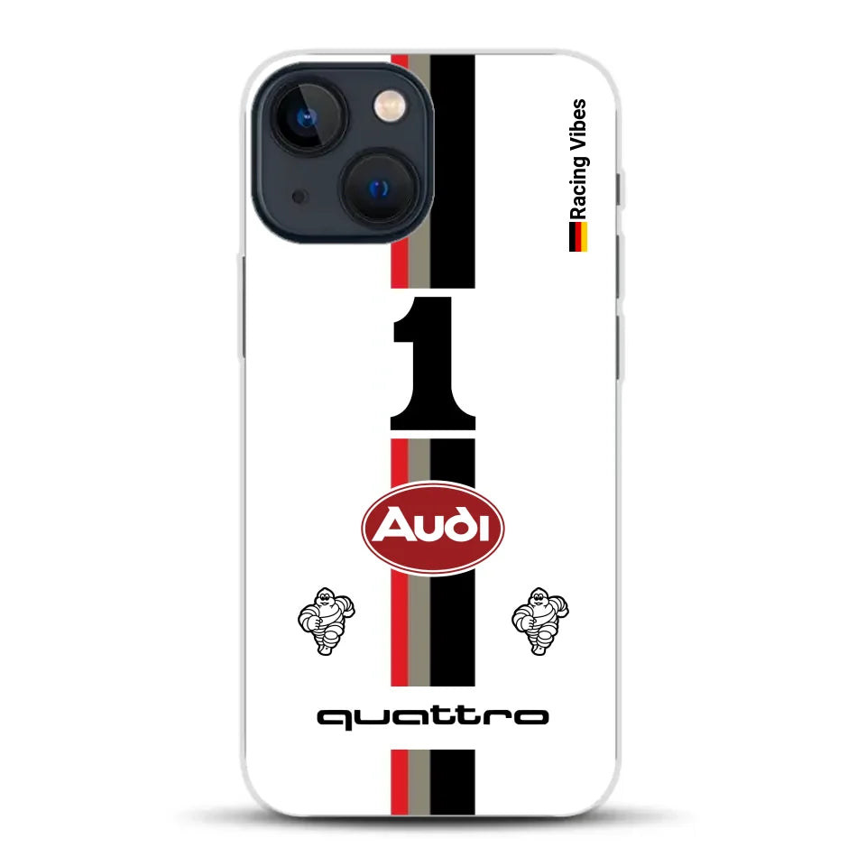 Audi Quattro S1 E2 Pikes Peak Livery - Individuelle Handyhülle für iPhone