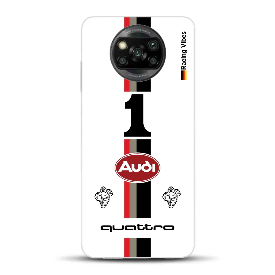 Audi Quattro S1 E2 Pikes Peak Livery - Individuelle Handyhülle für Xiaomi