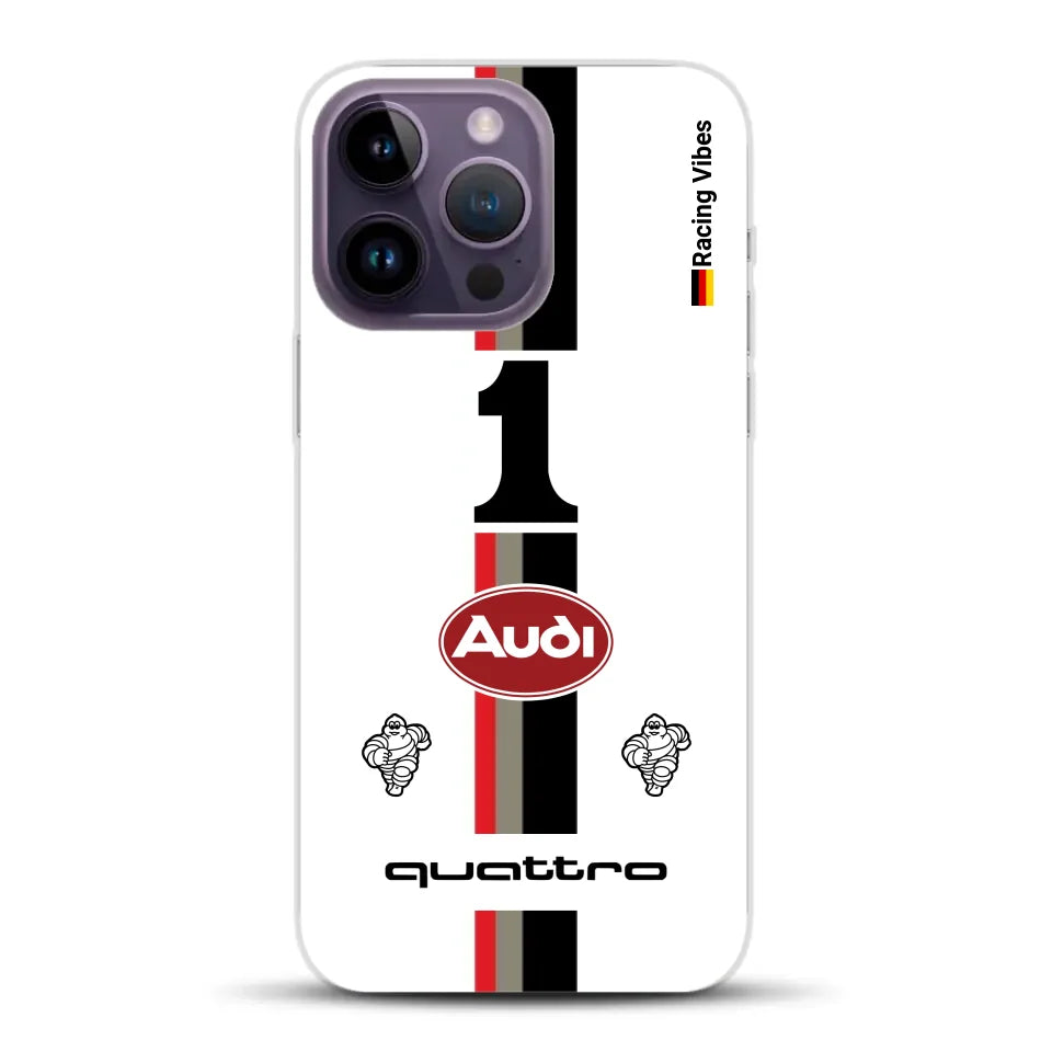 Audi Quattro S1 E2 Pikes Peak Livery - Individuelle Handyhülle für iPhone